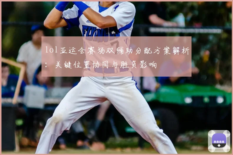 lol亚运会赛场双辅助分配方案解析：关键位置协同与胜负影响